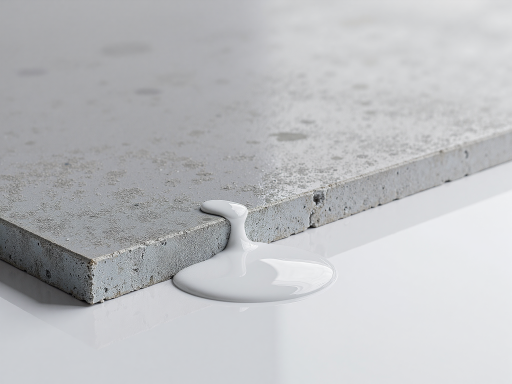 白色水泥基防水涂料包装,简洁现代设计,白色背景