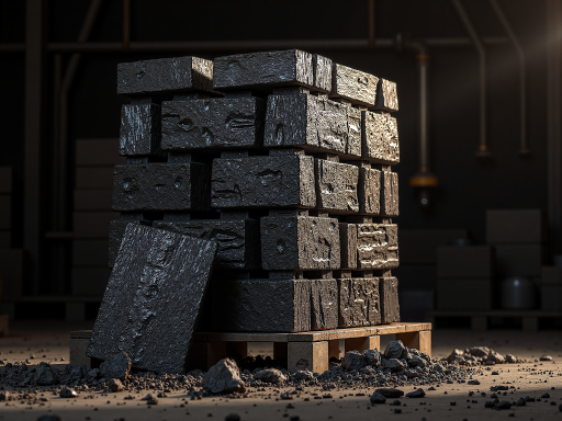 深灰色聚氨酯防水涂料桶装产品,金属质感包装,工业环境背景